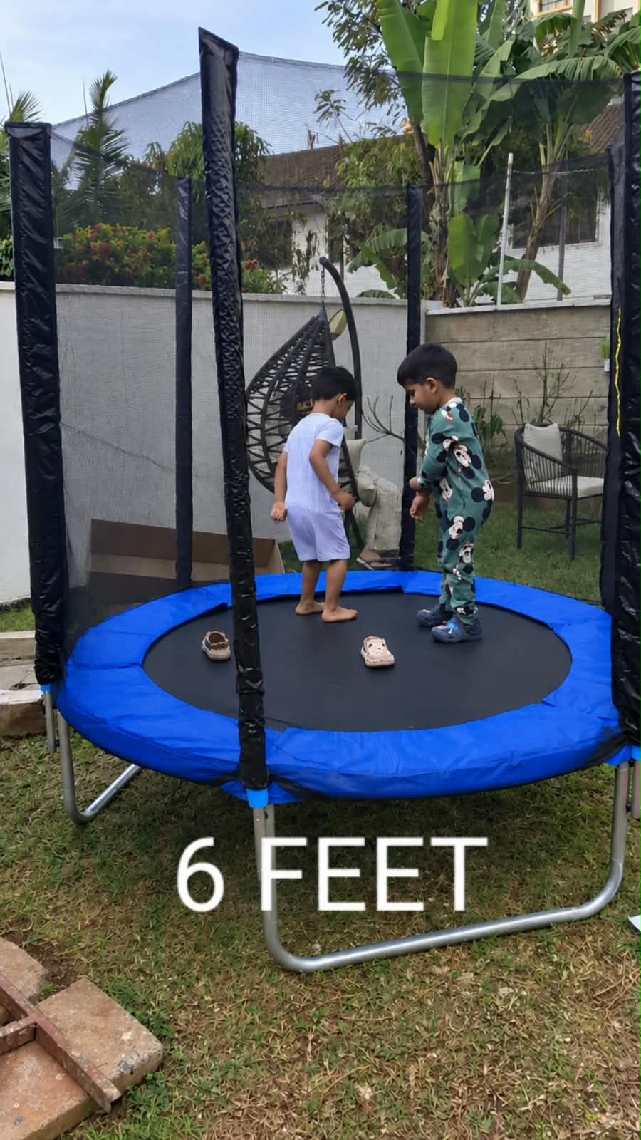 6ft outdoor Trampolines, best for home setup and even indoors