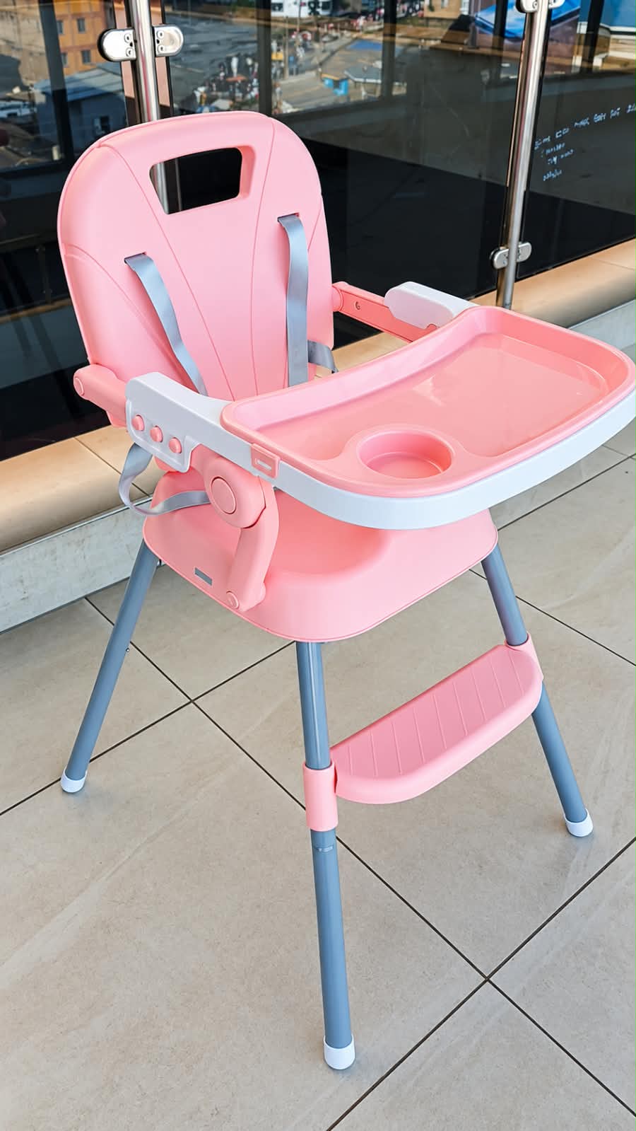 Pink Feeding chair available in Nairobi 