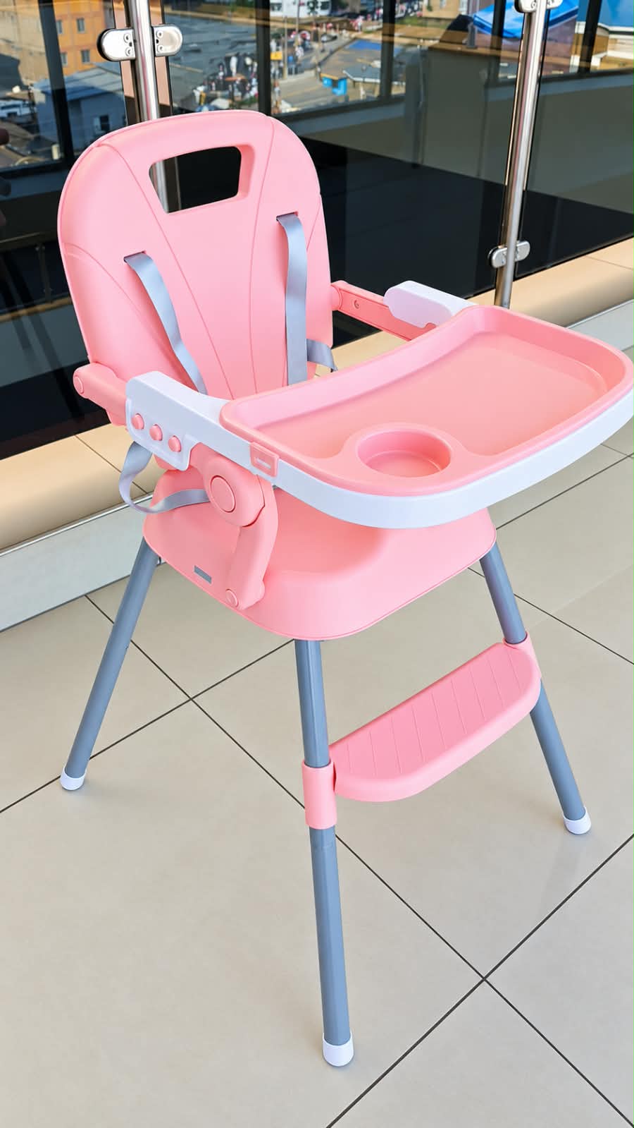Adjustable Pink Feeding Chairs, available I Nairobi, we deliver countrywide 