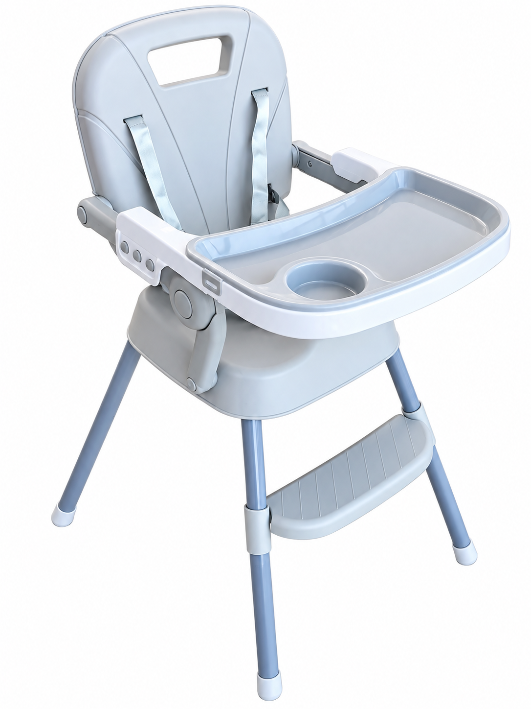 Best affordable feeding chair, available in grey, pink and green
